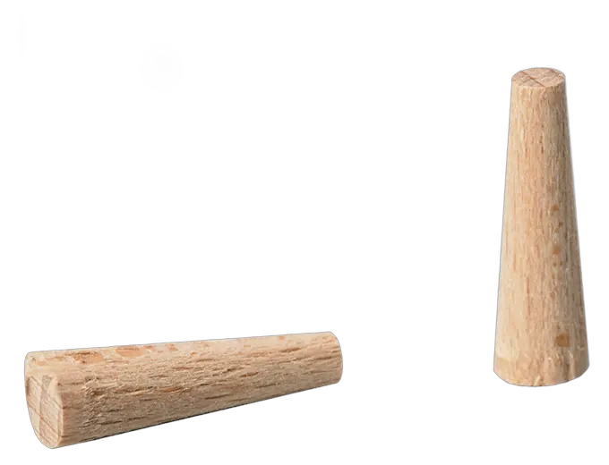 Chevilles coniques bois