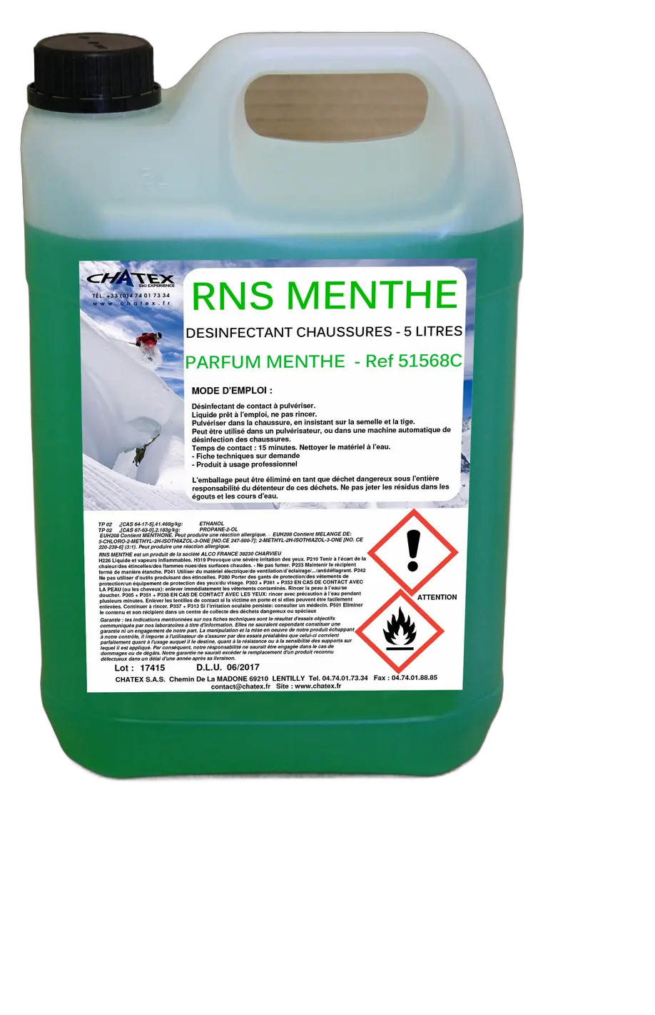 RNS Menthe / Lavande / Coco-vanille